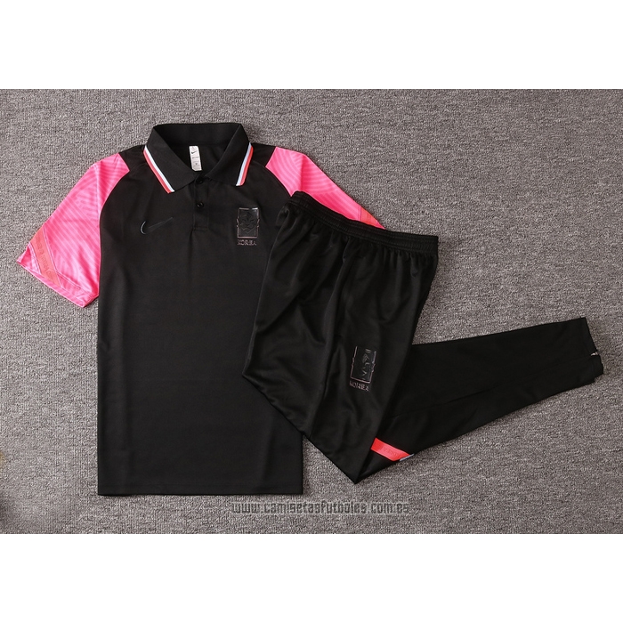 Conjunto Polo Corea del Sur 2020-2021 Negro